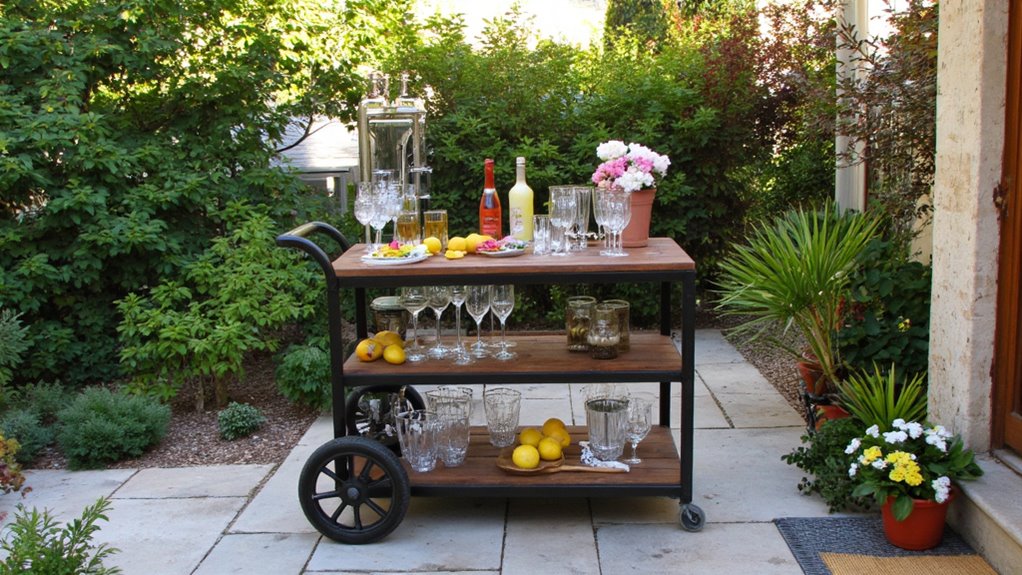 flexible mobile bar setup