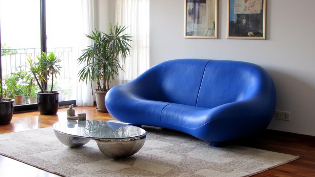 futuristic sofa modern aesthetics