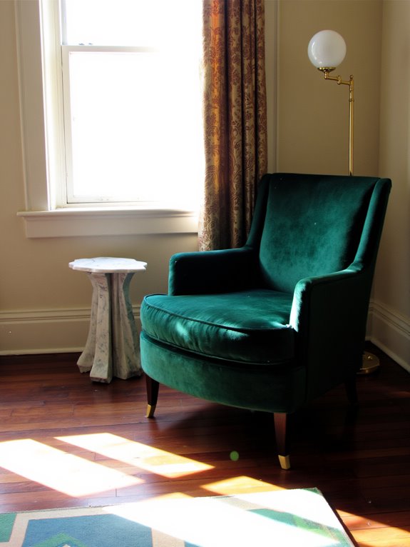 glamorous luxury accent chairs