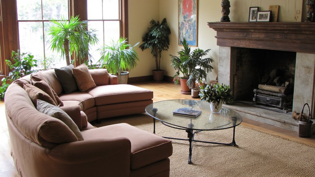 grand curved sofas elevate