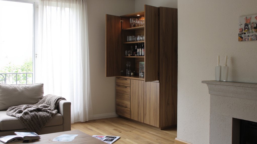 hidden bar design ideas