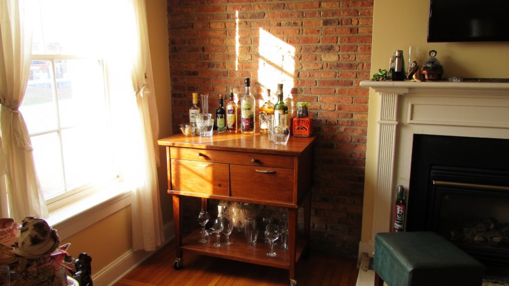 home bar enhances gatherings