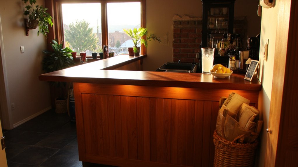 integrated bar lighting options