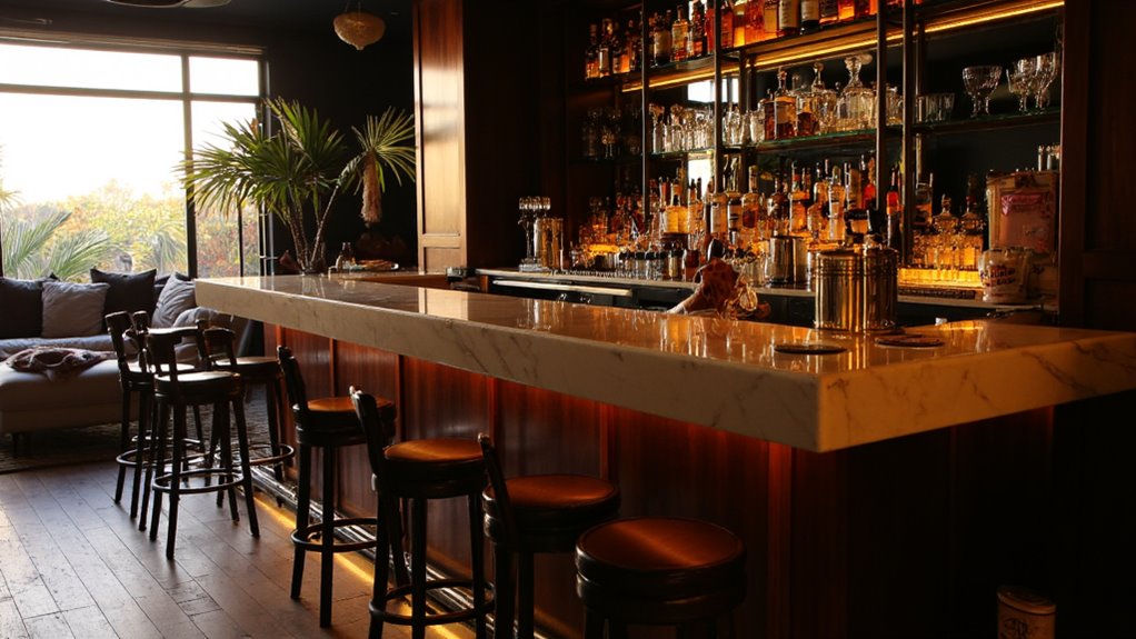 inviting atmosphere through lighting