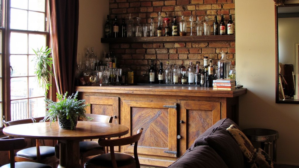 inviting bar enhances gatherings