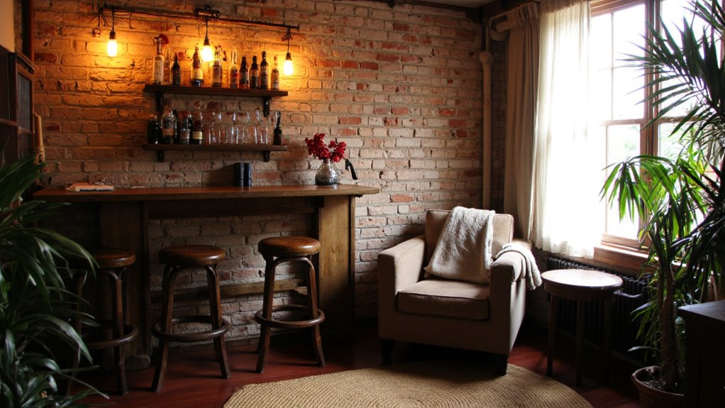 inviting cozy bar retreats