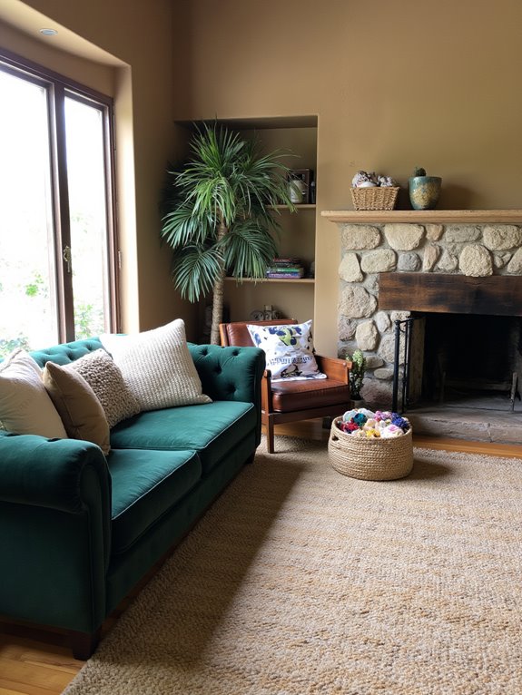 layering textures for comfort