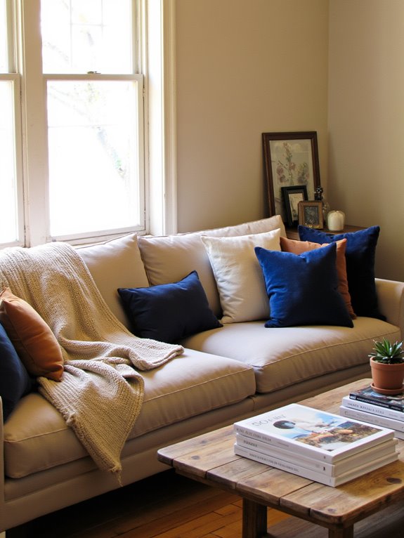 layering textures for coziness