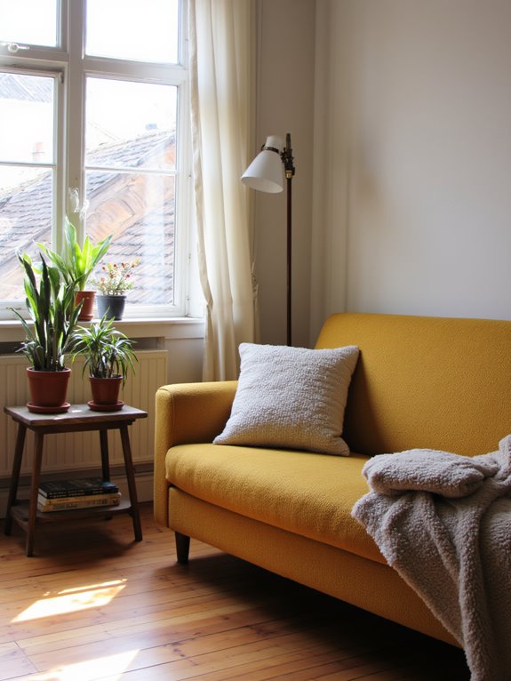 lighting influences sofa selection