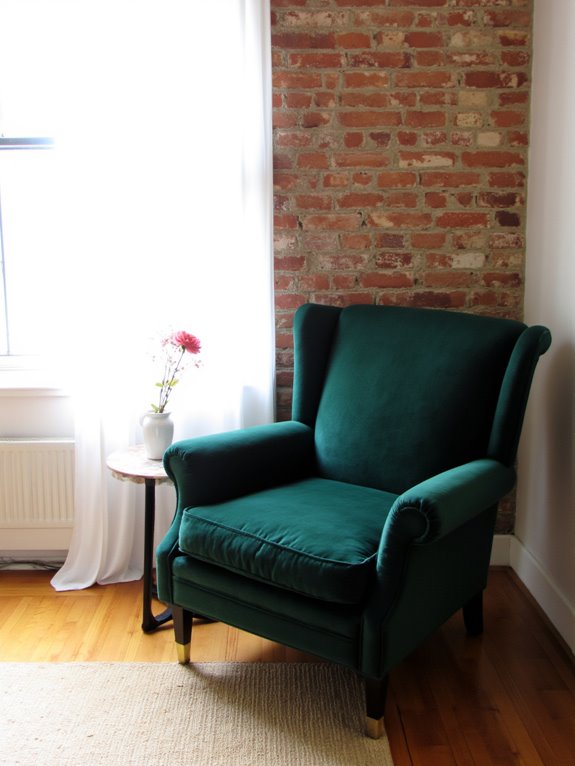 luxe armchairs for elegance