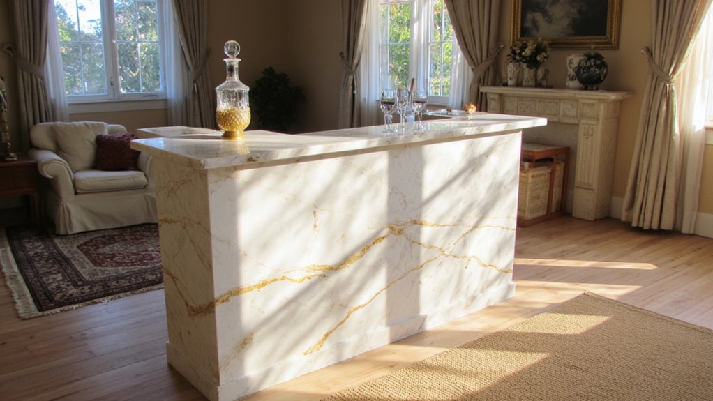 luxurious gold veining elegance