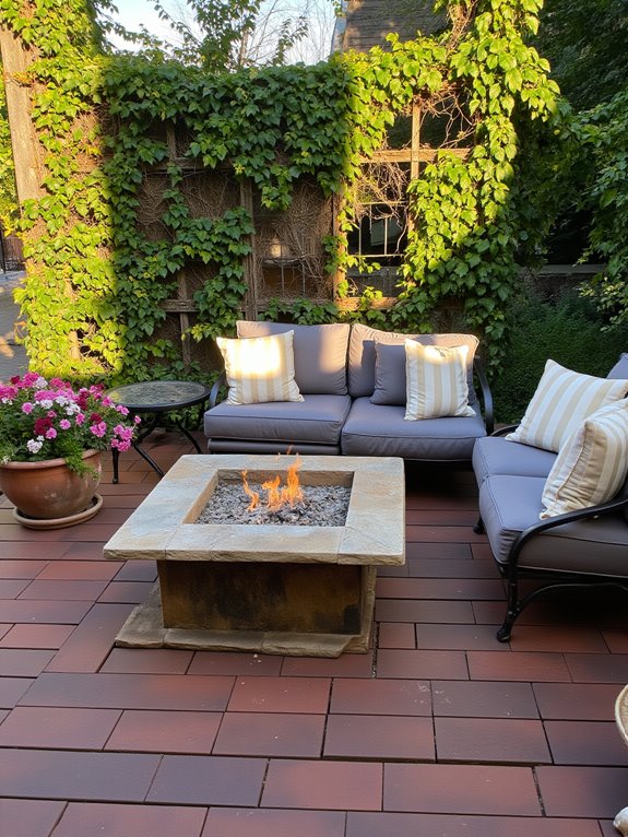 luxurious outdoor evening retreat