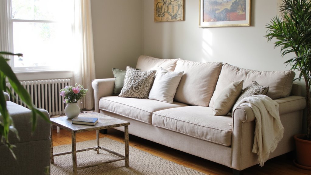 luxury beige sofa shopping
