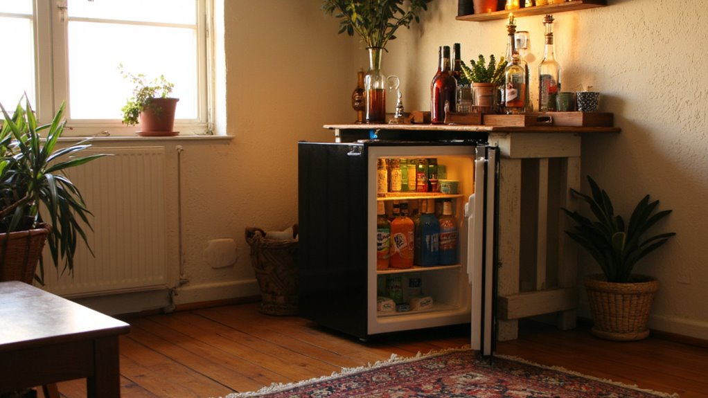 mini fridge for drinks