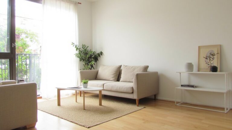 minimalistic airy living spaces