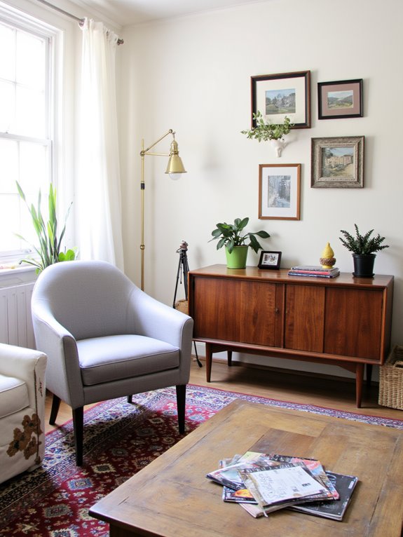 mixing furniture styles creatively