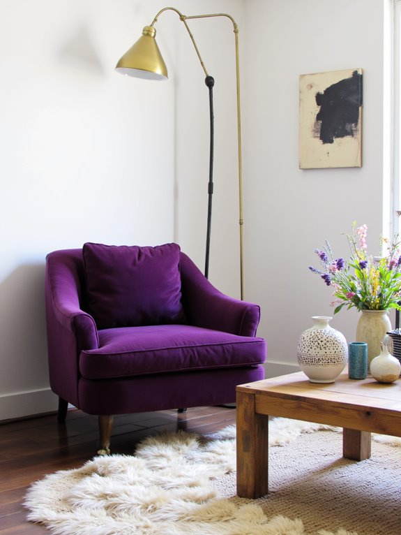 mixing textures and colors