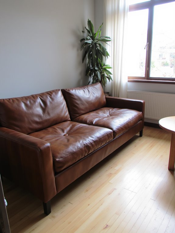 modern minimalist leather sofas