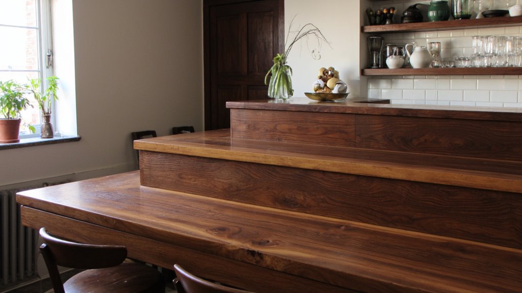 multi level bar counter elegance