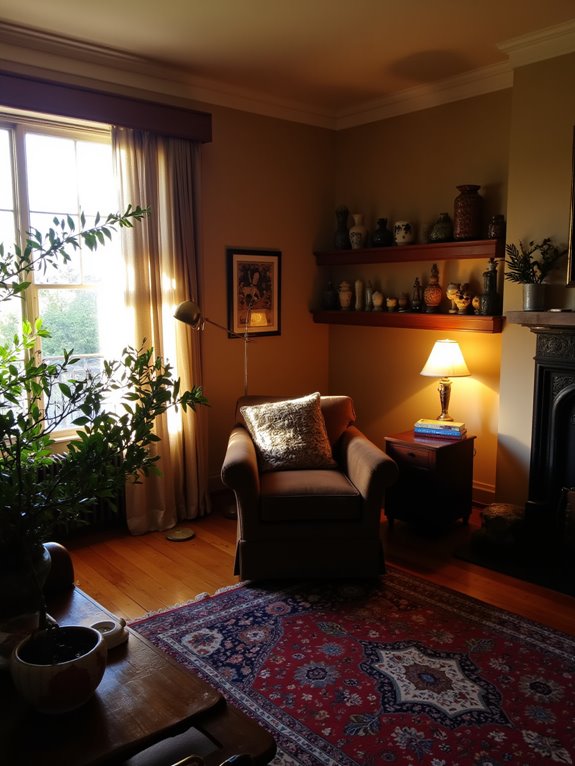 multilayered lighting creates warmth