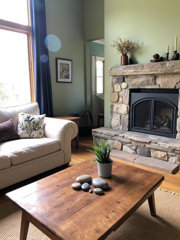 nature inspired indoor decor