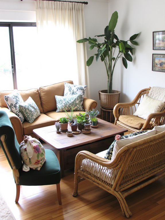 nature inspired indoor seating