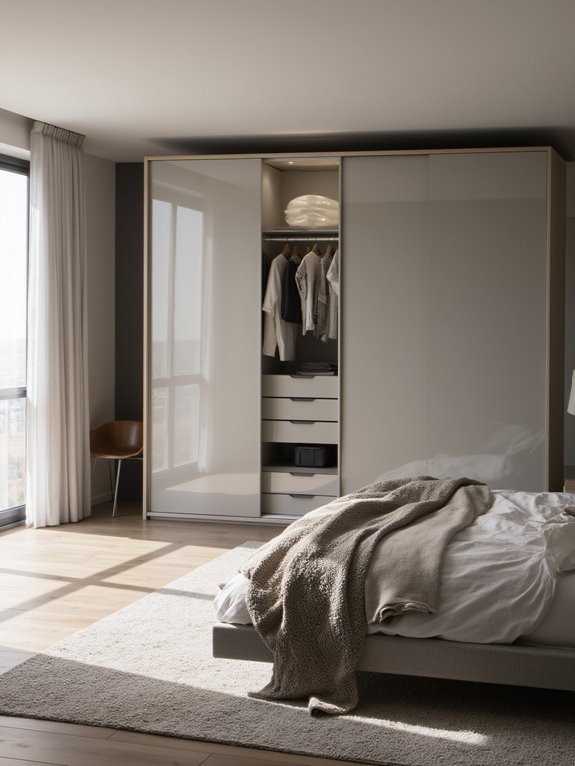 organized stylish wardrobe solutions