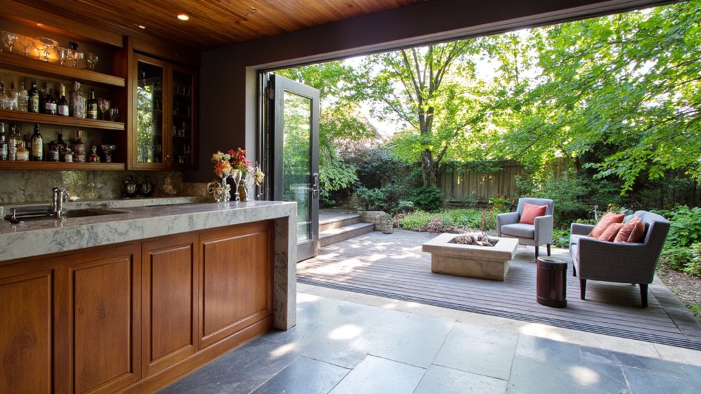 outdoor bar extension experience