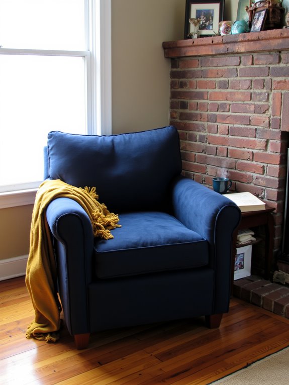 plush armchairs for relaxation