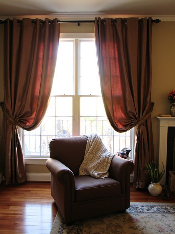 quality window treatments elevate ambiance