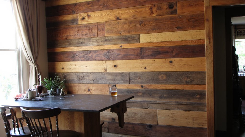 rustic warmth and character