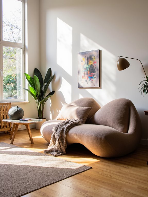 sculptural functional artistic sofas