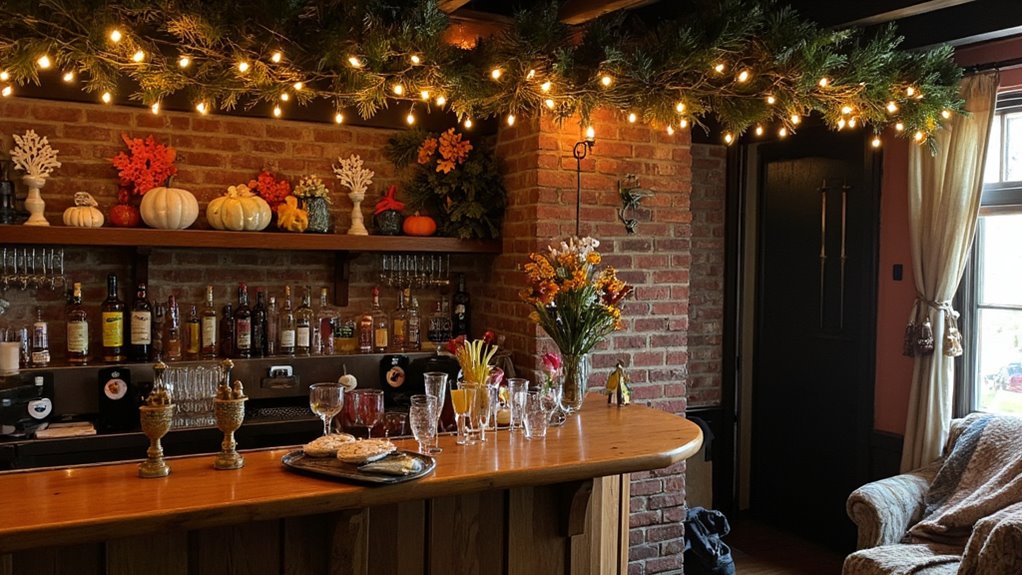 seasonal bar decor ideas