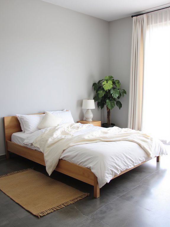 serene modern minimal sanctuary