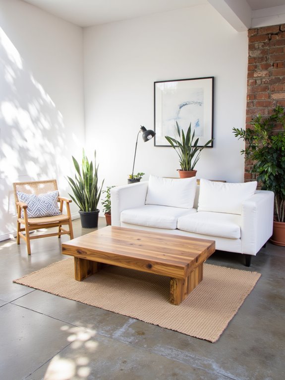 simplicity enhances spacious living