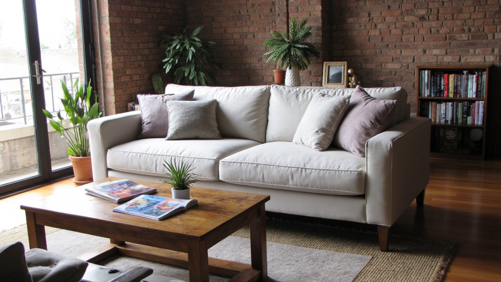 sofa size affects layout