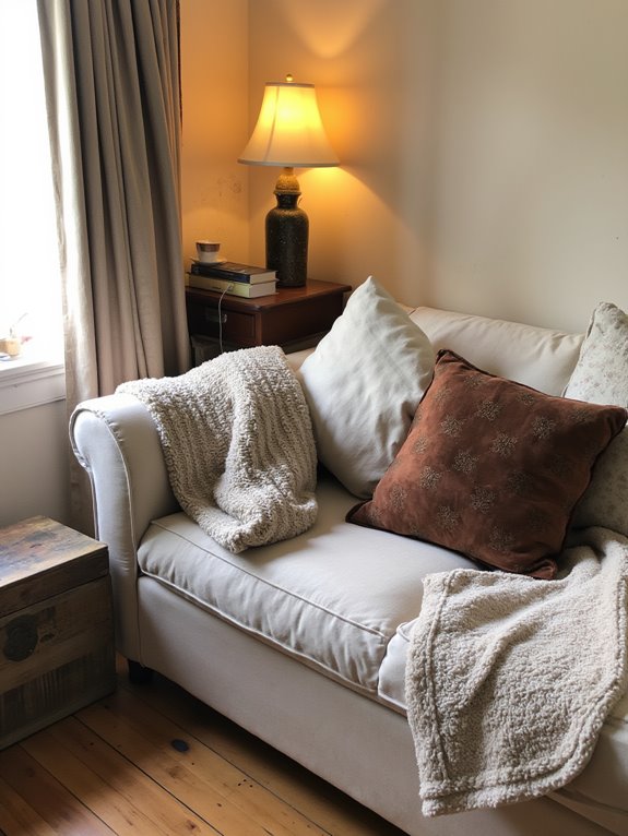 soft luxurious cozy fabrics