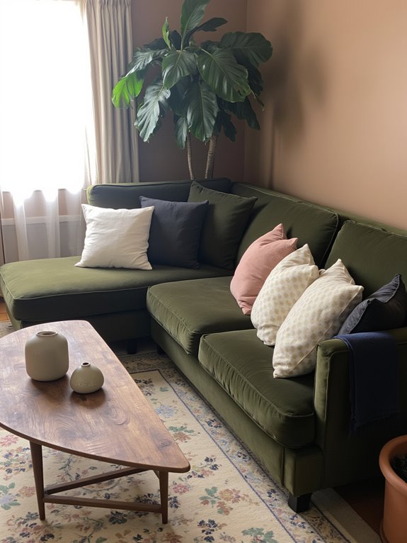 sophisticated color palette selection