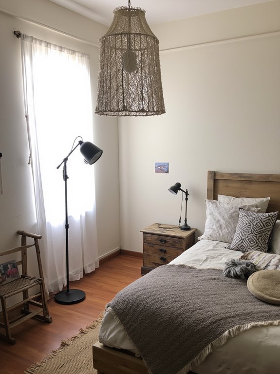 statement lighting enhances ambiance