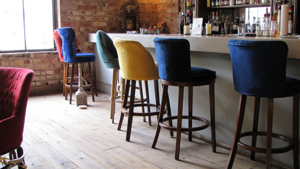 statement making unique bar stools