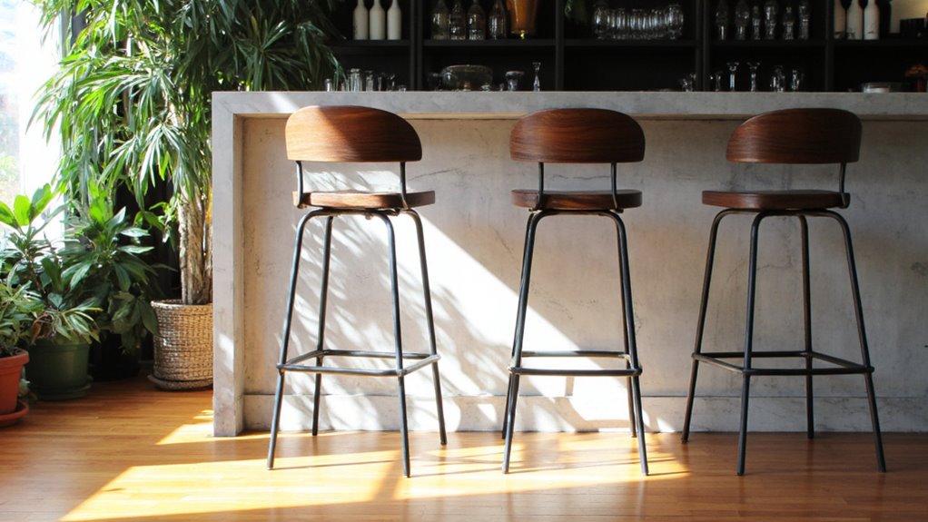 stylish and comfortable bar stools