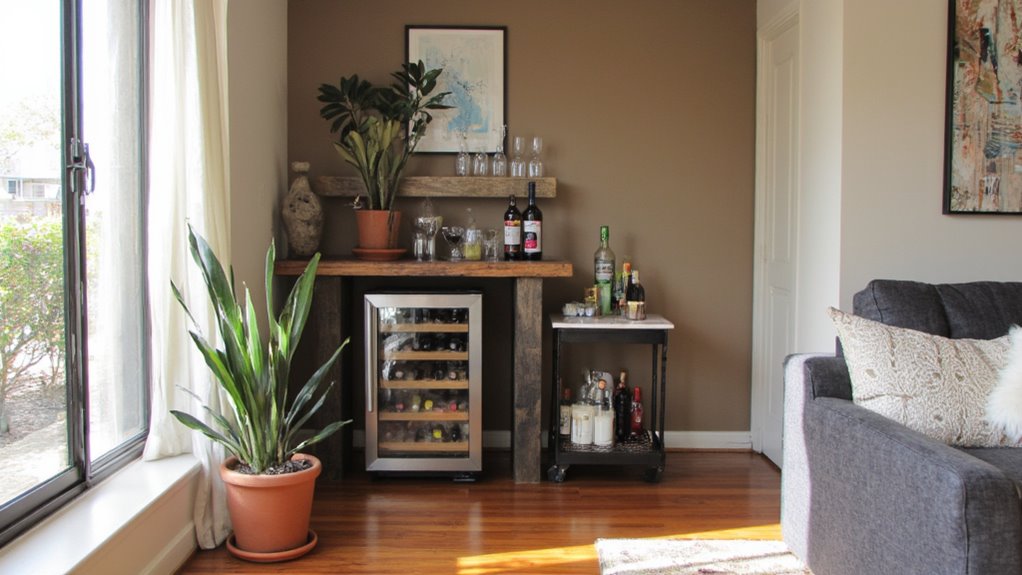 stylish and functional wine cooler