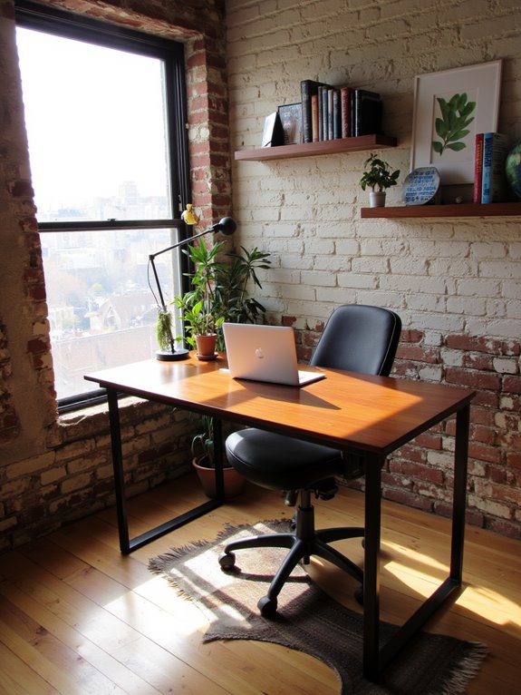 stylish and functional workspace