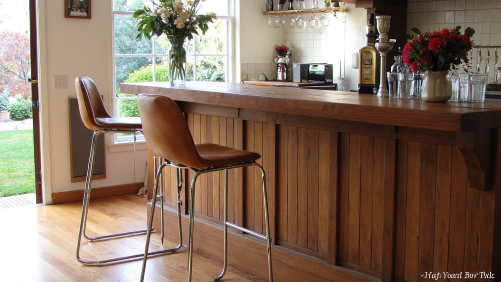 stylish bar stools elevate ambiance