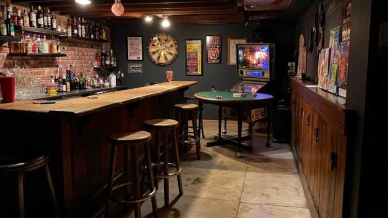 stylish basement bar concepts