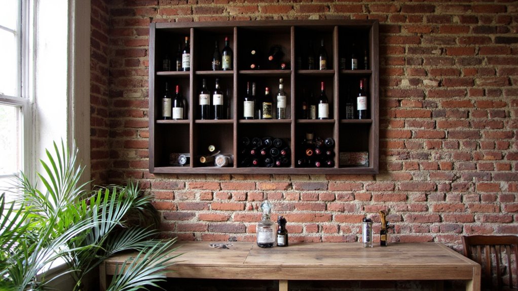 stylish functional wine storage