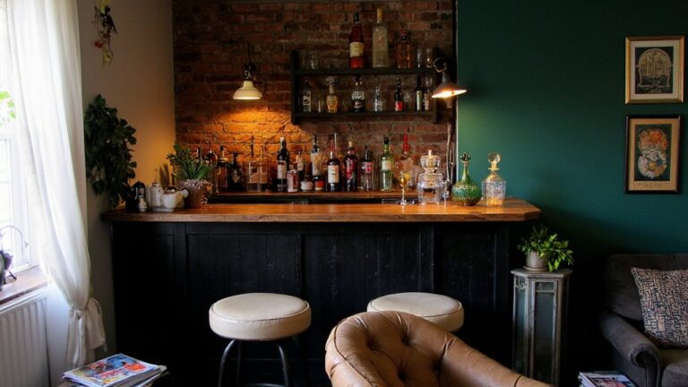 stylish home bar inspiration