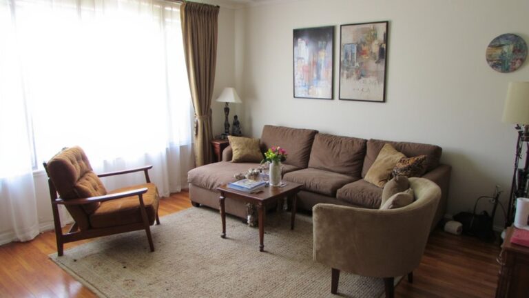 stylish living room seating