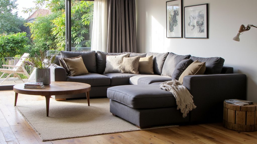 stylish modular sofa arrangements