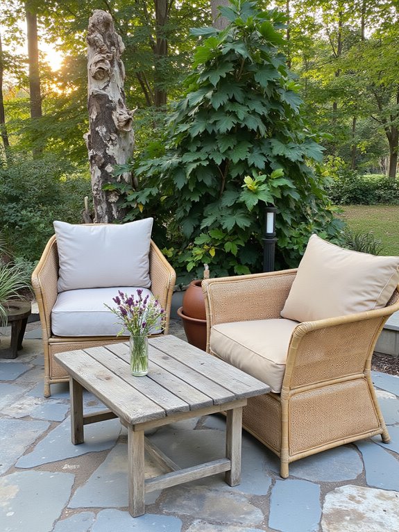 stylish outdoor seating options